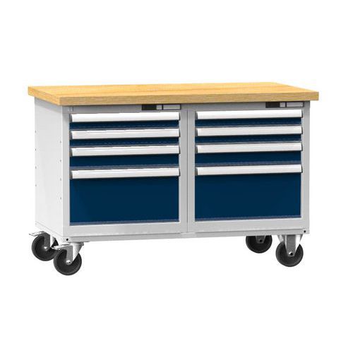 Mobil műhelyasztalok PPS-6M, 1200 x 700 x 810 mm, MULTIPLEX