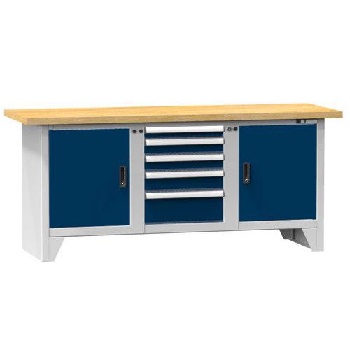 Moduláris műhelyasztalok PS2-2, 2000 x 700 x 880 mm, BÜKK Moduláris műhelyasztalok PS2-2, 2000 x 700 x 880 mm, BÜKK