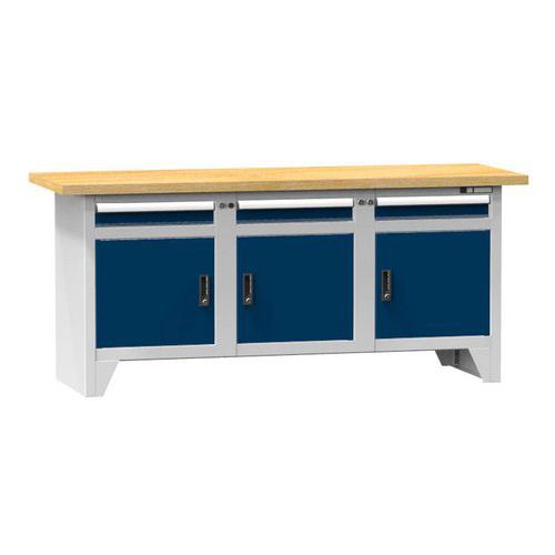 Moduláris műhelyasztalok PS2-3, 2000 x 700 x 880 mm, BÜKK Moduláris műhelyasztalok PS2-3, 2000 x 700 x 880 mm, BÜKK