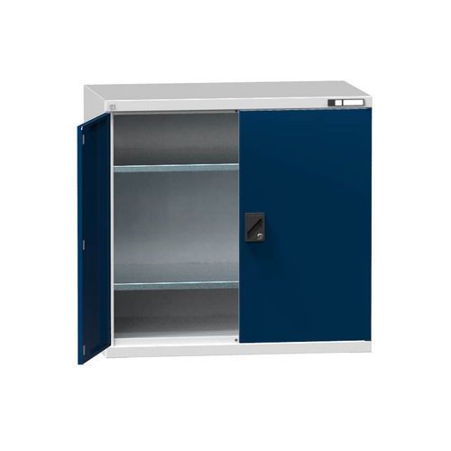Fém műhelyszerszámszekrények SK1, 1000 x 1044 x 625 mm, 2 polccal, szürke Fém műhelyszerszámszekrények SK1, 1000 x 1044 x 625 mm, 2 polccal, szürke