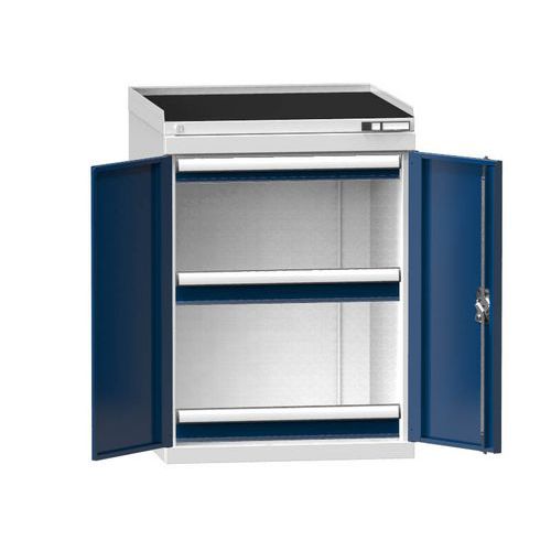 Gépszekrények ZDS3, 3 fiókos, 1010 x 731 x 620 mm, szürke Gépszekrények ZDS3, 3 fiókos, 1010 x 731 x 620 mm, szürke