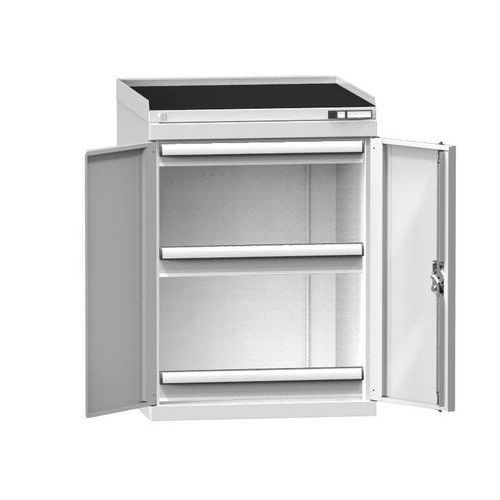 Gépszekrények ZDS3, 3 fiókos, 1010 x 731 x 620 mm, szürke