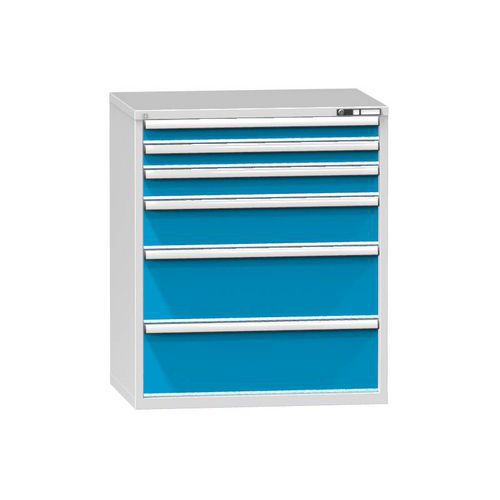 Műhely fiókos szekrények ZG, 6 fiókos, 1215 x 1037 x 753 mm, szürke