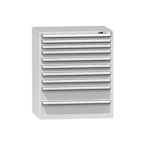 Műhely fiókos szekrények ZG, 10 fiókos, 1215 x 1037 x 753 mm, szürke