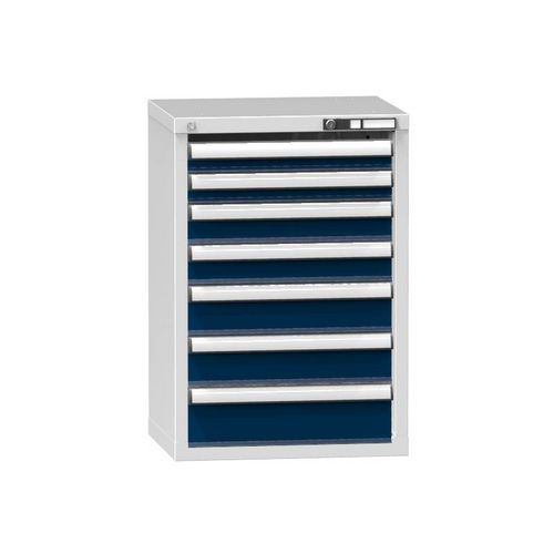 Műhely fiókos szekrények ZN, 7 fiókos, 840 x 578 x 464 mm, szürke