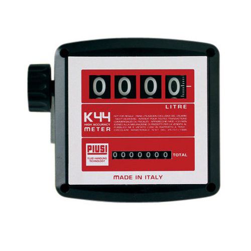 Mechanický průtokoměr Piusi K 44 se 4 číslicemi Mechanický průtokoměr Piusi K 44 se 4 číslicemi