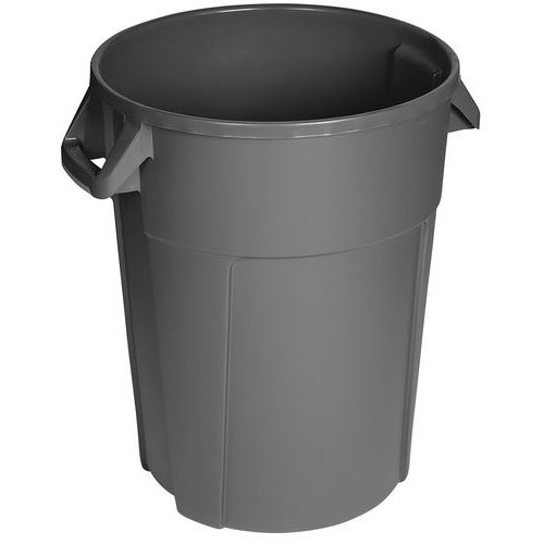 Manutan Expert Pure műanyag szemetes kosarak, 120 l űrtartalom