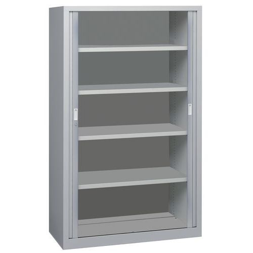 Vinco fém műhelyszekrények redőnnyel, 4 polccal, 198 x 120 x 53 cm Vinco fém műhelyszekrények redőnnyel, 4 polccal, 198 x 120 x 53 cm