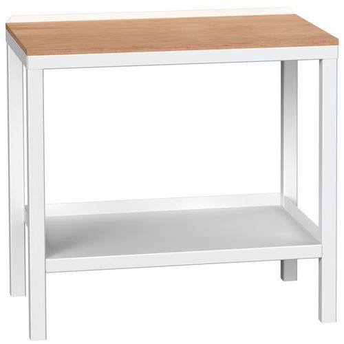 Bott Verso Weld műhelyasztalok, szélesség 100 és 150 cm, multiplex/acél