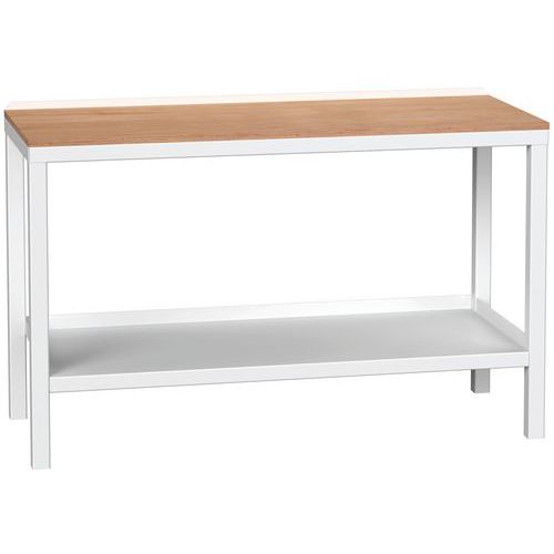 Bott Verso Weld műhelyasztalok, szélesség 100 és 150 cm, multiplex/acél