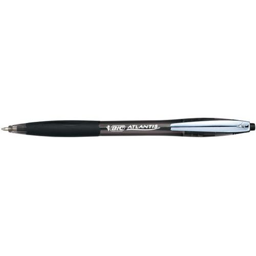 Bic Atlantis puha golyóstoll visszahúzható és újratölthető nyéllel