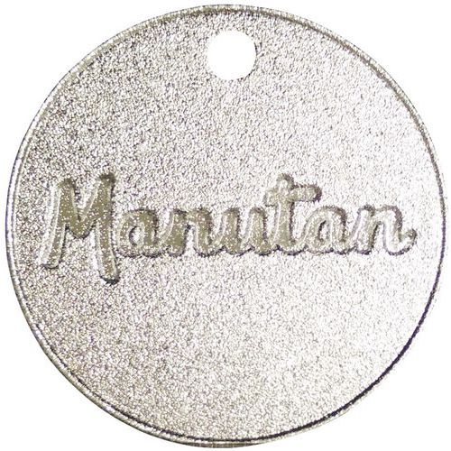 Manutan Expert alumínium tokenek, számozottak