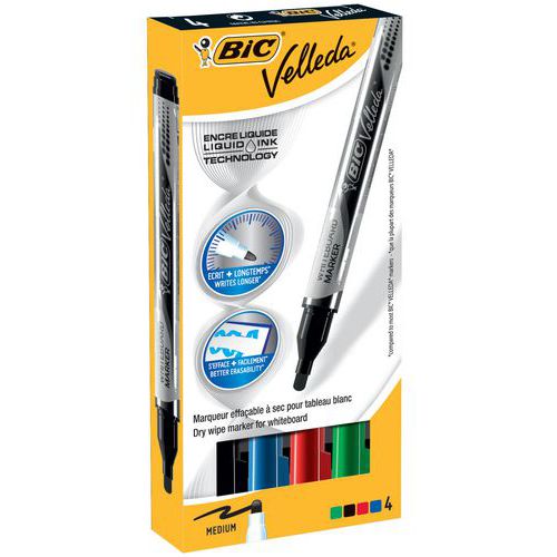 BIC Velleda Pocket markerek, törölhető