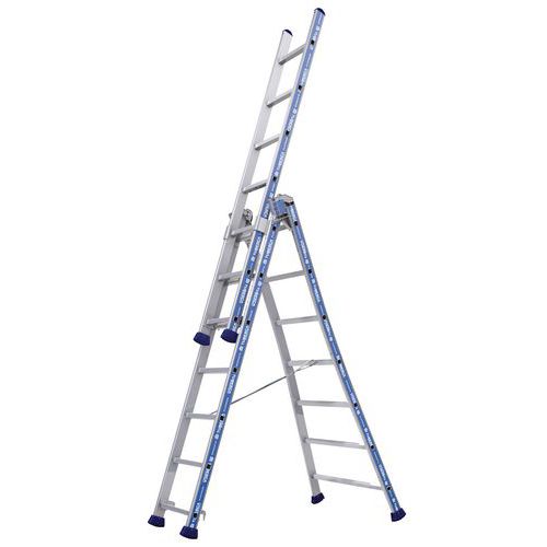 Tubesca-Comabi Platinum 300 Pro teleszkópos alumínium létra