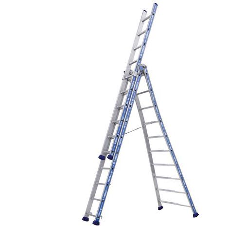 Tubesca-Comabi Platinum 300 Pro teleszkópos alumínium létra
