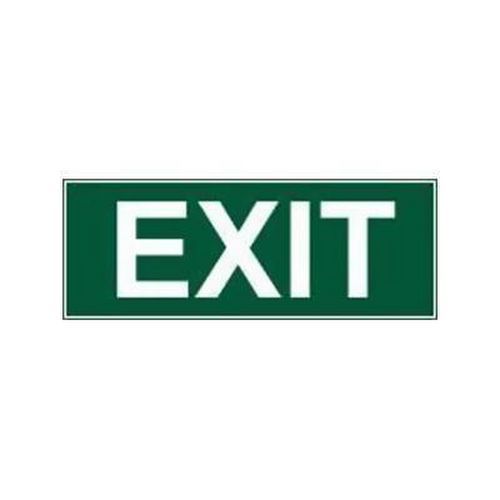 Menekülési foszforeszkáló biztonsági táblák - EXIT