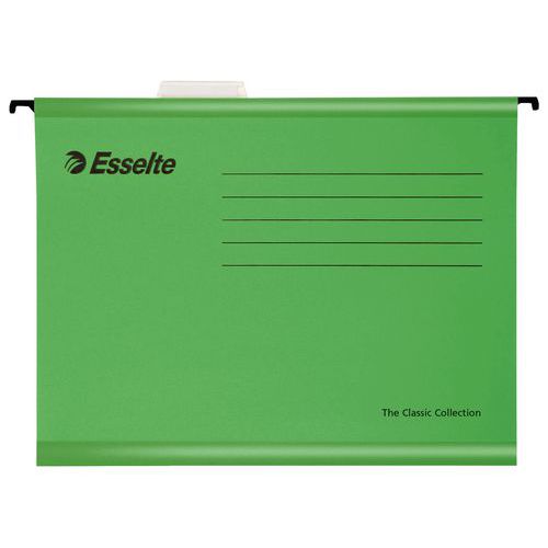 Esselte Classic megerősített függeszthető irattartók, 25 db