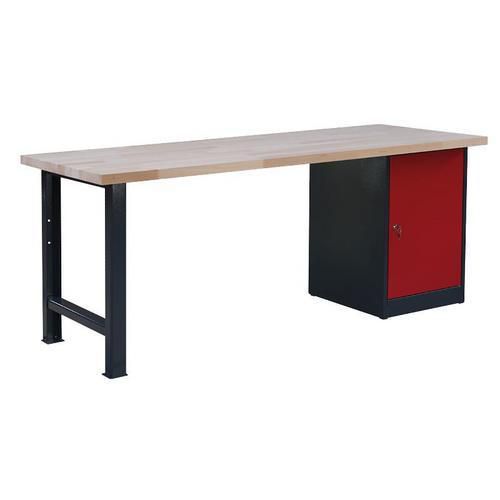 Műhelyasztal Weld, 84 x 200 x 80 cm