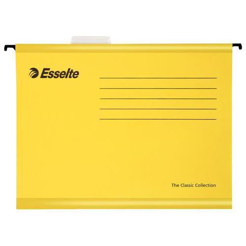 Esselte Classic megerősített függeszthető irattartók, 25 db