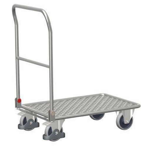 Platform kocsik összecsukható fogantyúval, 150 kg-ig