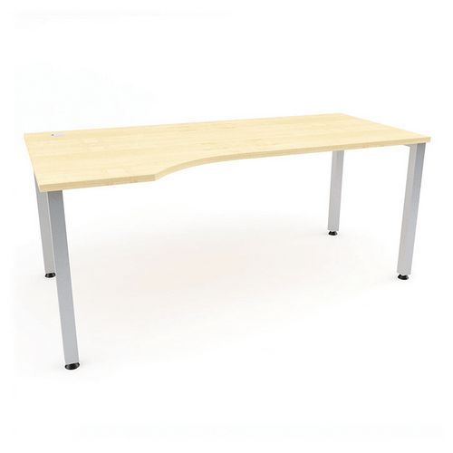 Abonent ergo irodai asztalok, 180 x 100 x 75 cm, balos kivitel