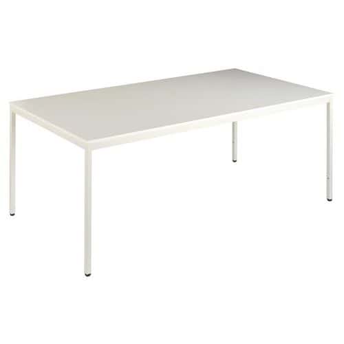 Basic irodai asztal, 140 x 80 x 76 cm, egyenes kivitel