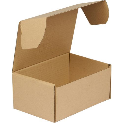 Kartondoboz fedéllel, 105 - 155 x 235 x 155 mm