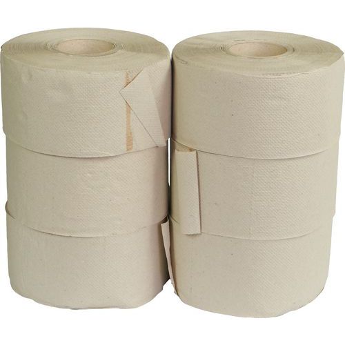 Jumbo WC-papír 1 rétegű, 19 cm, 120 lap, 45% fehér, 6 tekercs