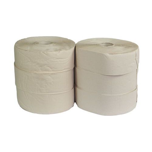 Jumbo WC-papír 1 rétegű, 28 cm, 290 m, 45% fehér, 6 tekercs