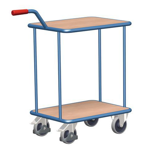 Polcos kocsik fogantyúval, 200 kg-ig, 2 polc, 91 x 94 x 45,5 cm Polcos kocsik fogantyúval, 200 kg-ig, 2 polc, 91 x 94 x 45,5 cm