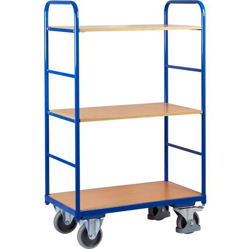 Magas polcos kocsik, 250 kg-ig, 3 polccal