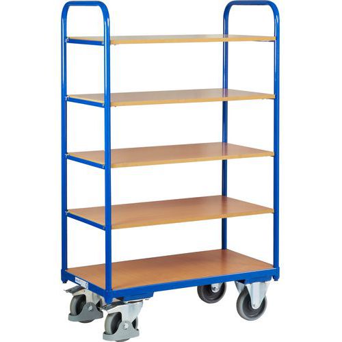 Magas polcos kocsik, 250 kg-ig, 5 polcos