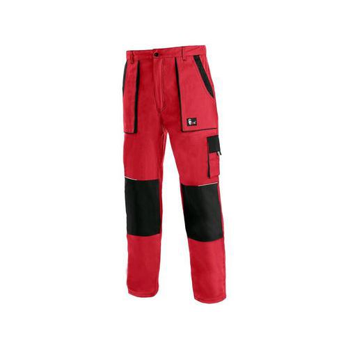 CXS női munkaruha nadrág, piros/fekete