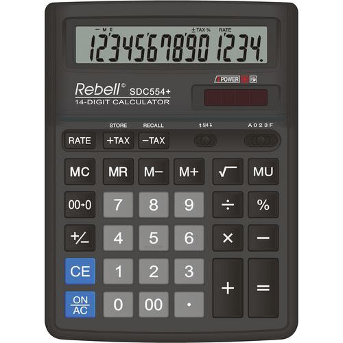 Rebell SDC554+ asztali számológép