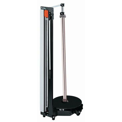 Mobil papírtekercs tartó, függőleges, tekercsátmérő 45 cm