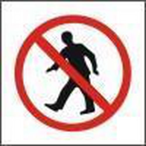Tiltó biztonsági táblák - Belépni tilos