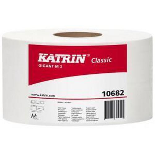 Katrin Classics Gigant WC-papír 2 rétegű, 23 cm, 1440 lap, 75% fehér, 6 tekercs