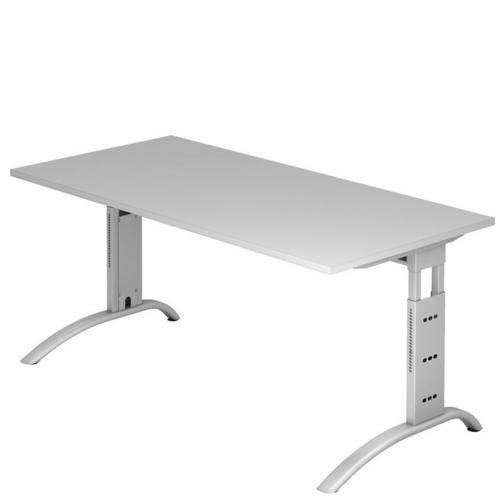 Baron Mittis állítható magasságú irodai asztal, 160 x 80 x 65 - 85 cm, egyenes kivitel
