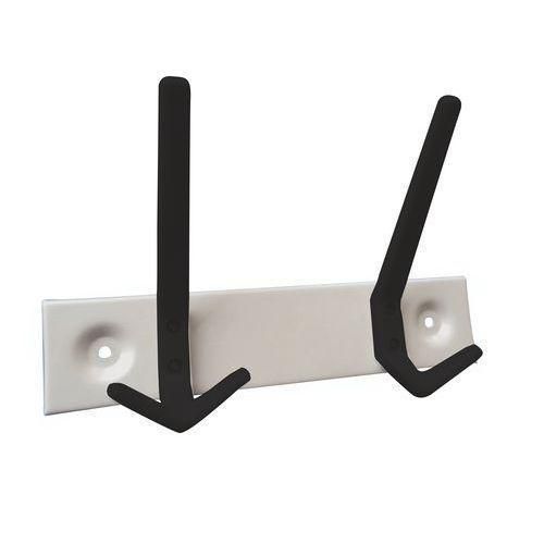 Wall műanyag fali fogasok, szélessége 28 cm Wall műanyag fali fogasok, szélessége 28 cm