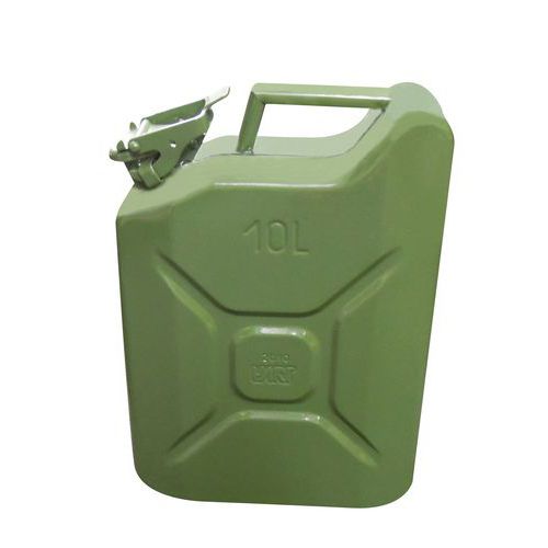 Bádog kannák, zöld, 5 - 20 l