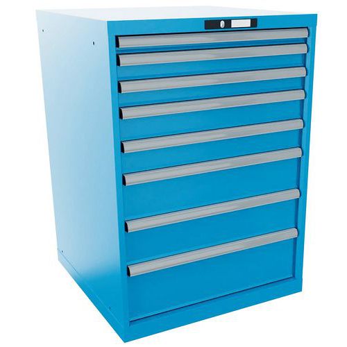 LISTA műhelyfiókos szekrények, teherbírás 75-200 kg, 717x725 mm