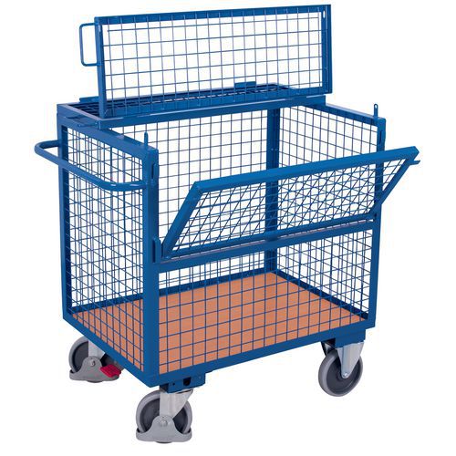 4 hálós falú és mennyezetű kocsik, akár 500 kg-ig