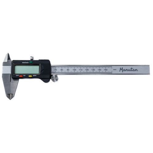 Manutan Expert digitális tolómérő, 150 mm Manutan Expert digitális tolómérő, 150 mm