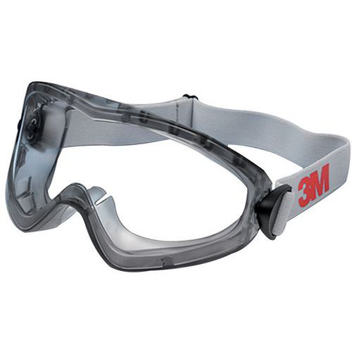Biztonsági szemüveg 3M 2890A, zárt, átlátszó lencse