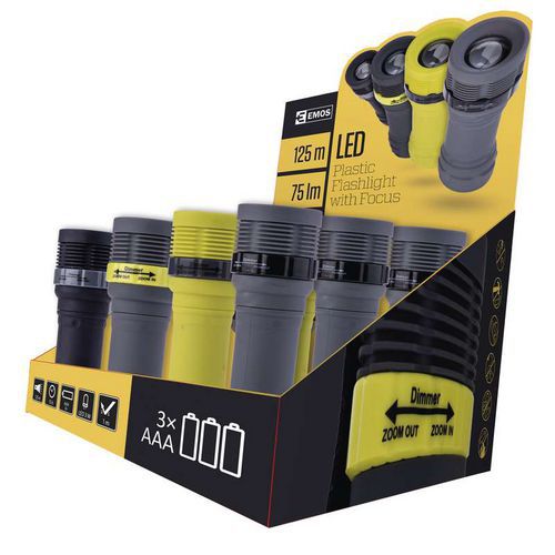 Emos Fokus LED lámpa készlet, hatótávolság 125 m, 12 db