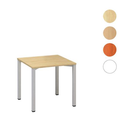 Alfa 200 egyenes irodai asztalok, 80 x 80 x 74,2 cm, egyenes kivitel