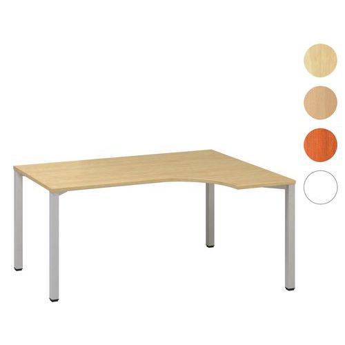 Alfa 200 ergo irodai asztalok, 180 x 120 x 74,2 cm, jobbos kivitel