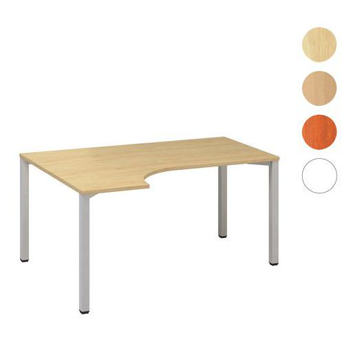Alfa 200 ergo irodai asztalok, 180 x 120 x 74,2 cm, balos kivitel