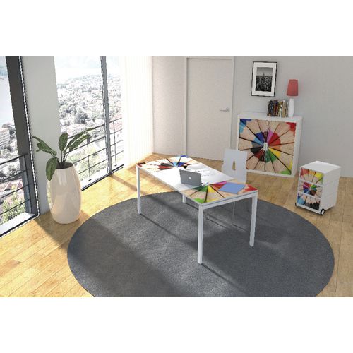 Manutan Expert Easy Office irodabútorszett, asztal: 160 x 80 cm Manutan Expert Easy Office irodabútorszett, asztal: 160 x 80 cm