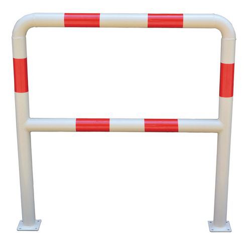 Manutan Expert fém torlaszok, hossza 100 cm, átmérő 59 mm